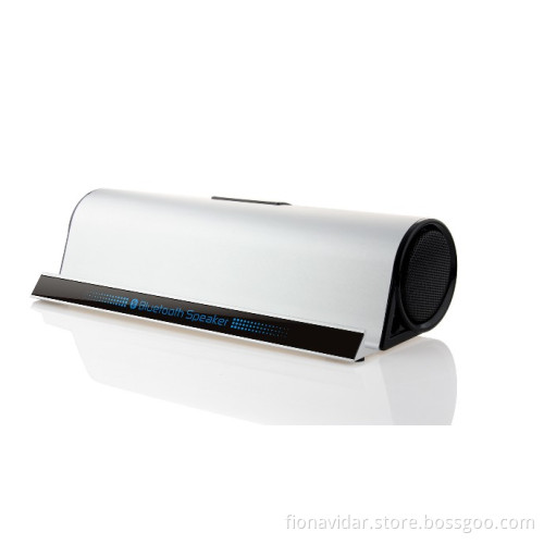Stand holder bluetooth speaker with power bank inside